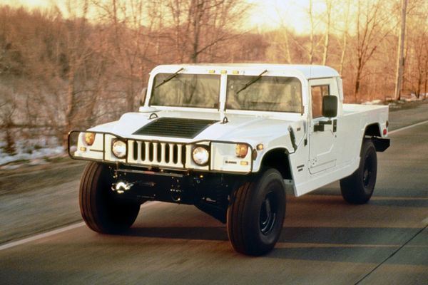 Hummer H1 1992. Carrosserie, extérieur. 1 pick-up, 1 génération