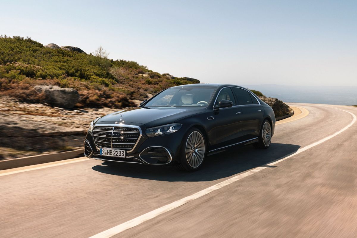 Mercedes S-Class 2026. Кузов. Седан Лонг, 7 поколение, рестайлинг