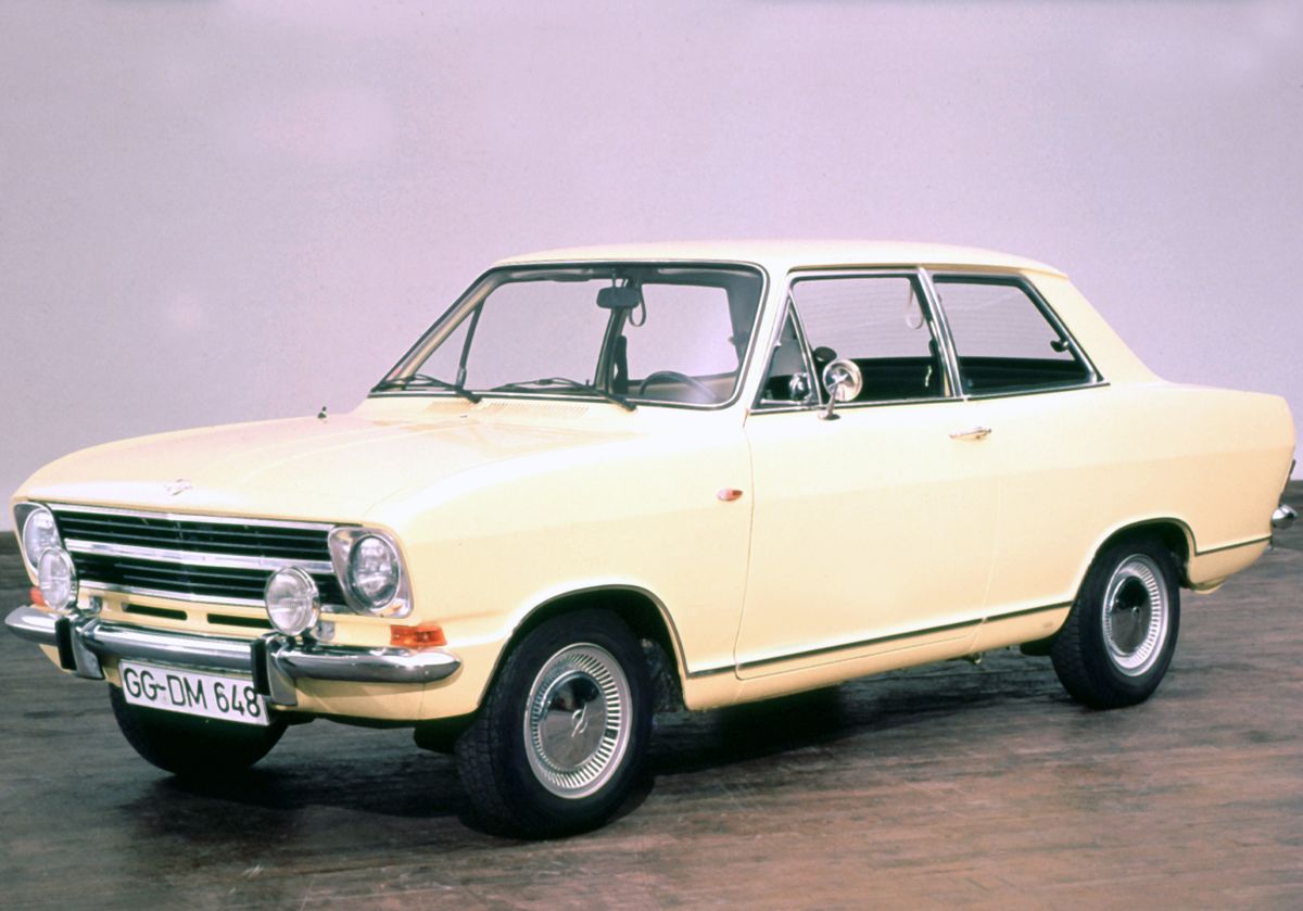 Opel Kadett 1965. Carrosserie, extérieur. Berline 2-portes, 2 génération