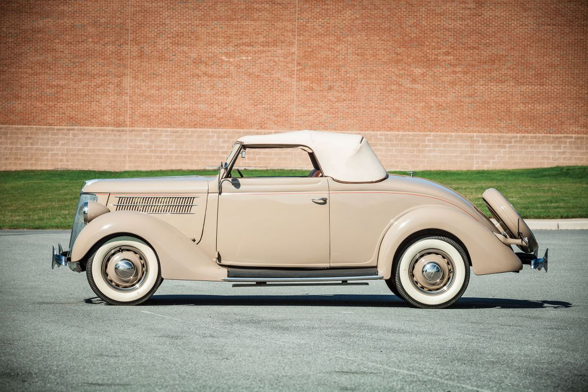 فورد V8 ‏1936. الهيكل، المظهر الخارجي. كابريو, 2 الجيل