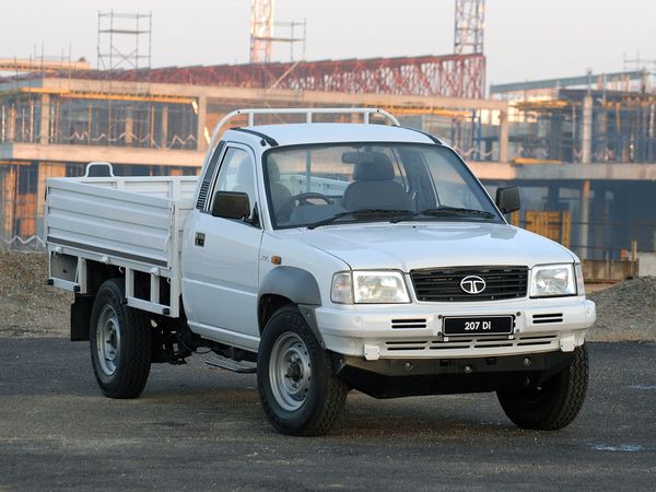 Tata Telcoline 2005. Carrosserie, extérieur. 2 pick-up, 1 génération, restyling