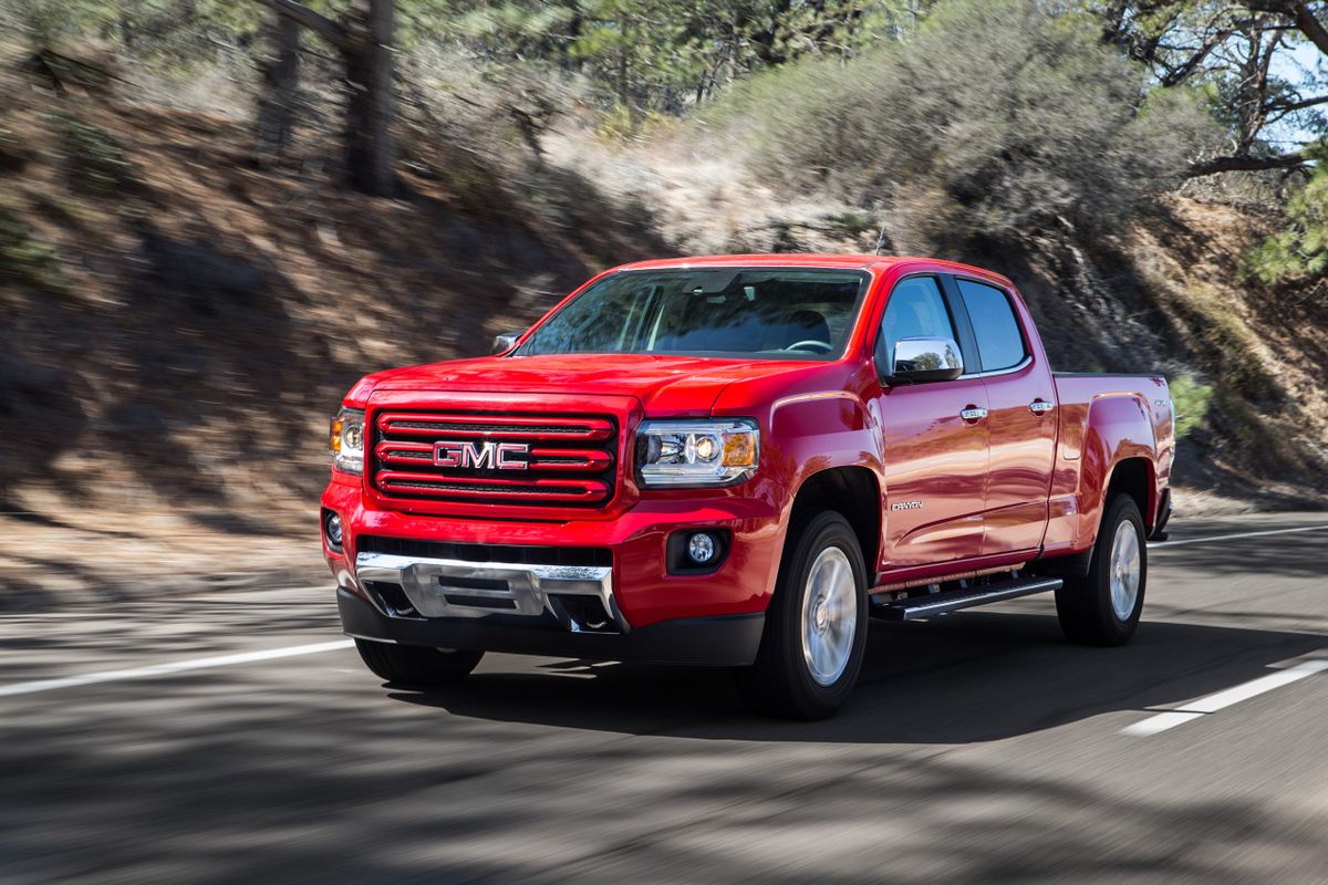 GMC Canyon 2014. Carrosserie, extérieur. 2 pick-up, 2 génération