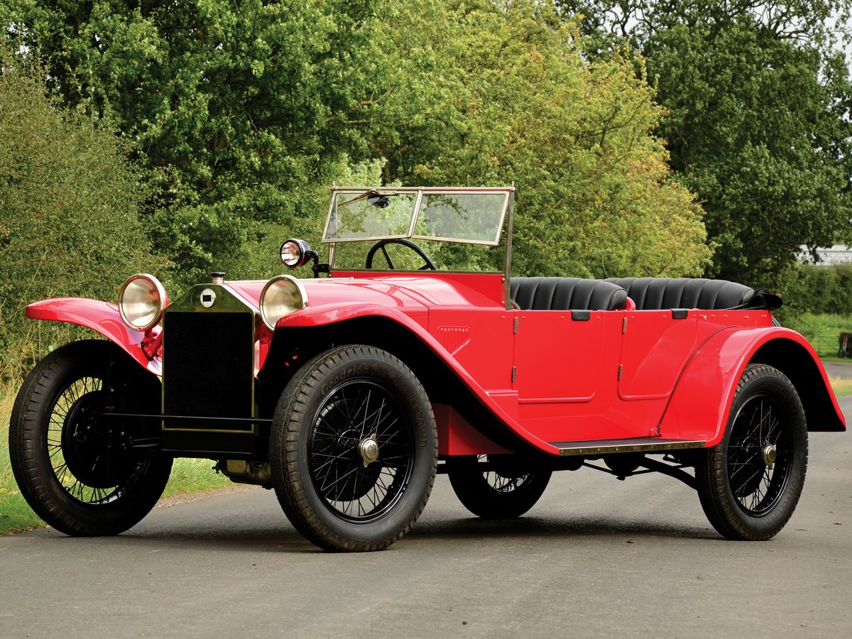 Lancia Lambda 1922. Bodywork, Exterior. Phaeton, 1 generation