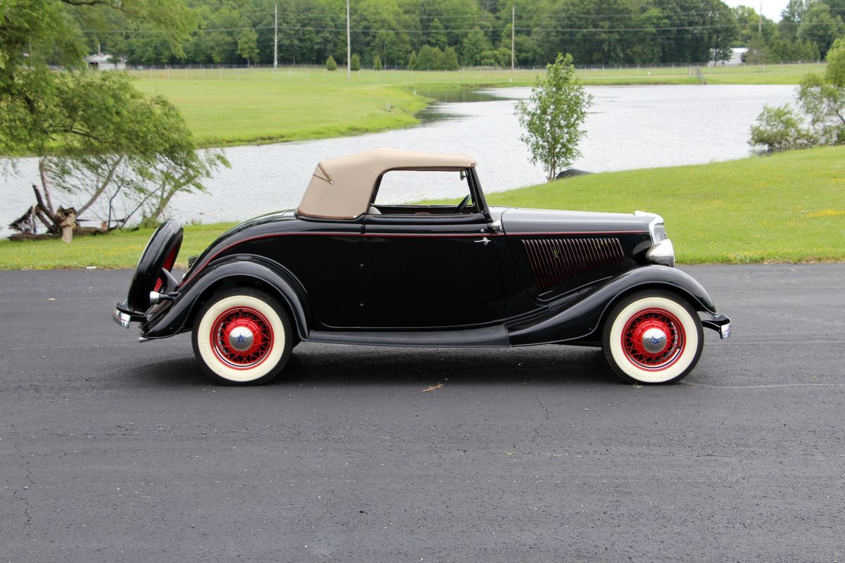 Ford V8 1932. Carrosserie, extérieur. Cabriolet, 1 génération