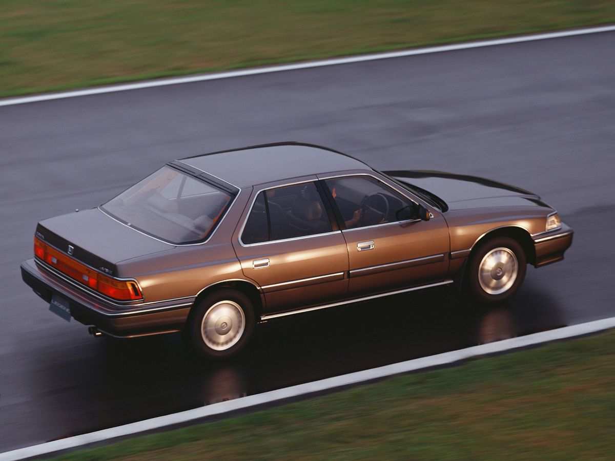 Honda Legend 1985. Carrosserie, extérieur. Berline, 1 génération