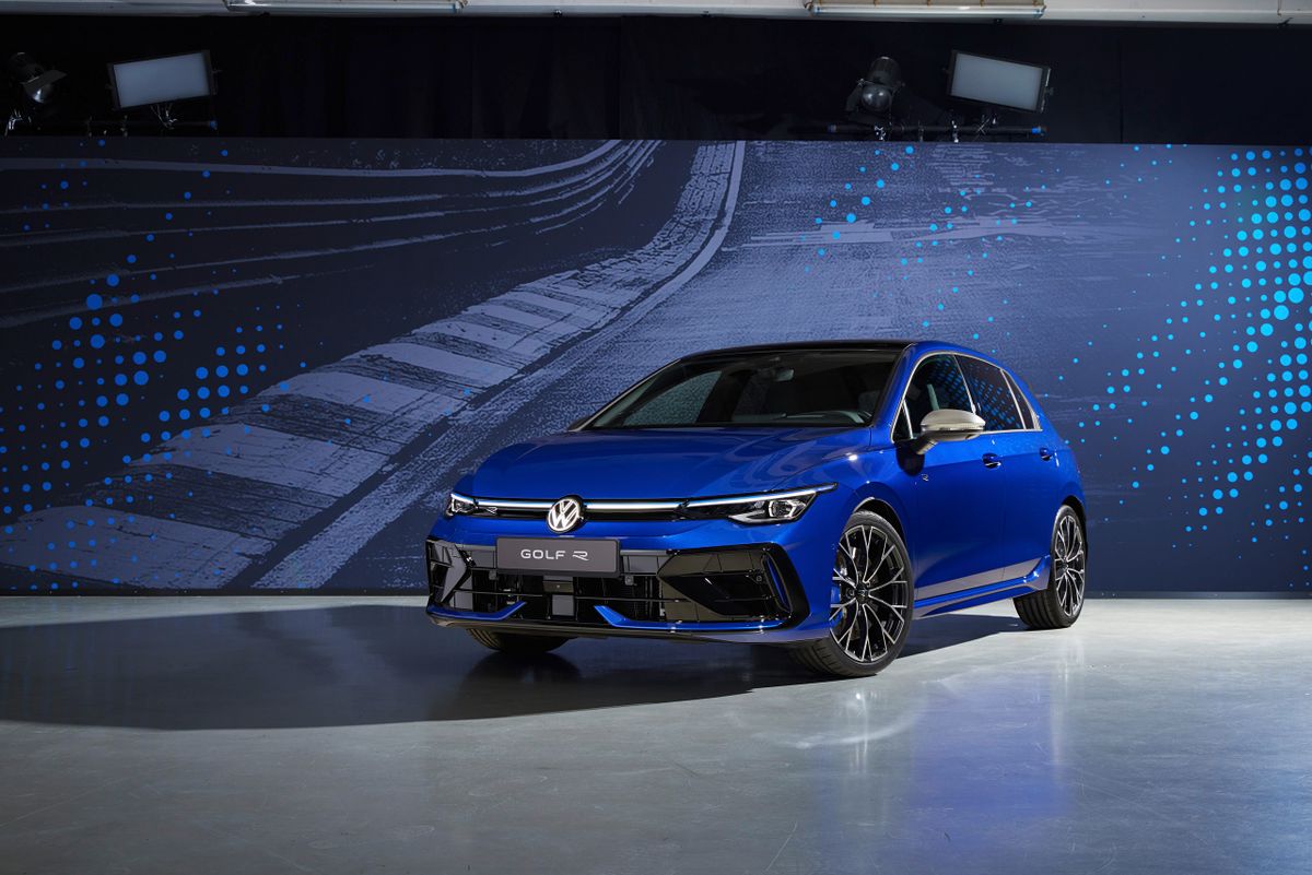 Volkswagen Golf R 2024. Кузов, экстерьер. Хэтчбек 5 дв., 8 поколение, рестайлинг