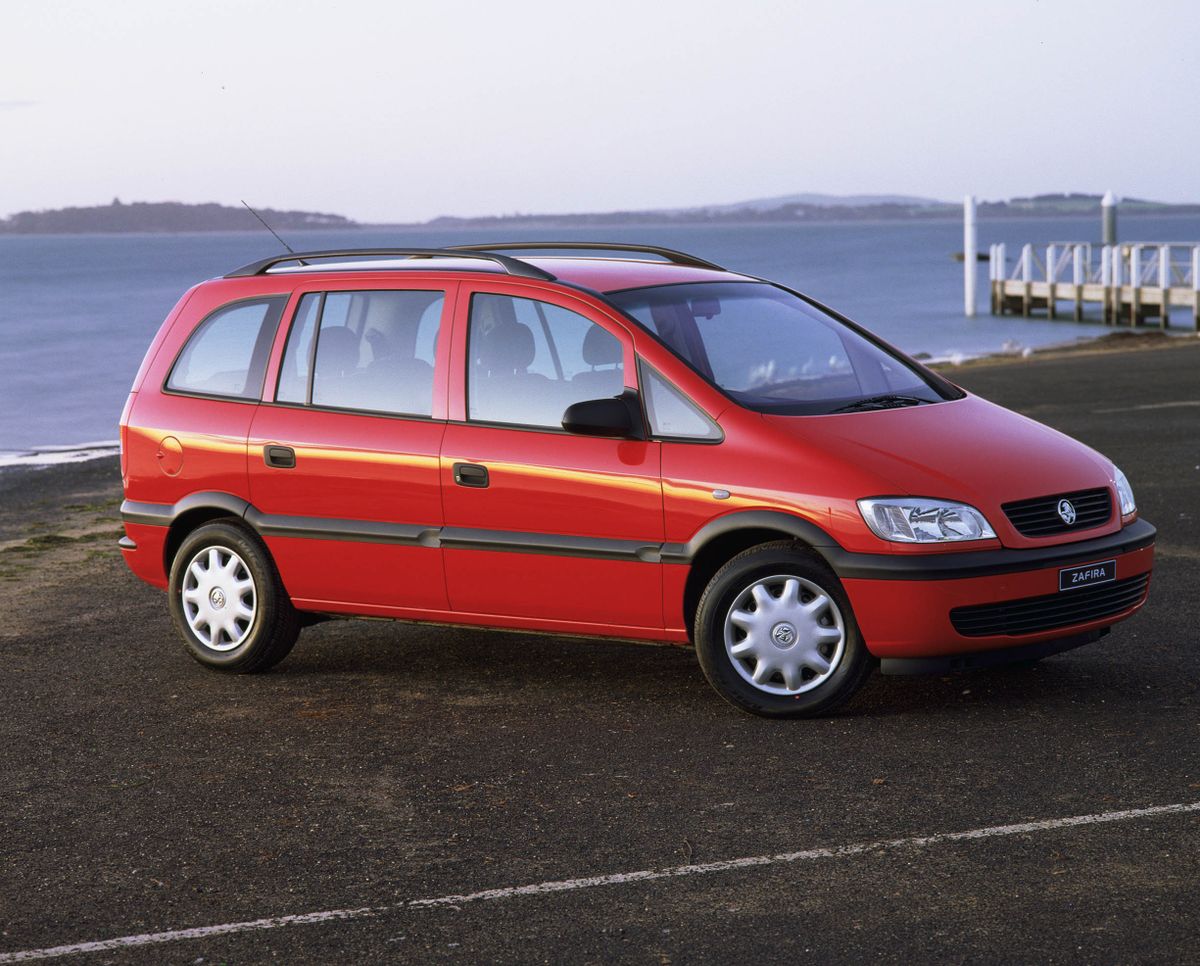 Holden Zafira 2001. Carrosserie, extérieur. Compact Van, 1 génération