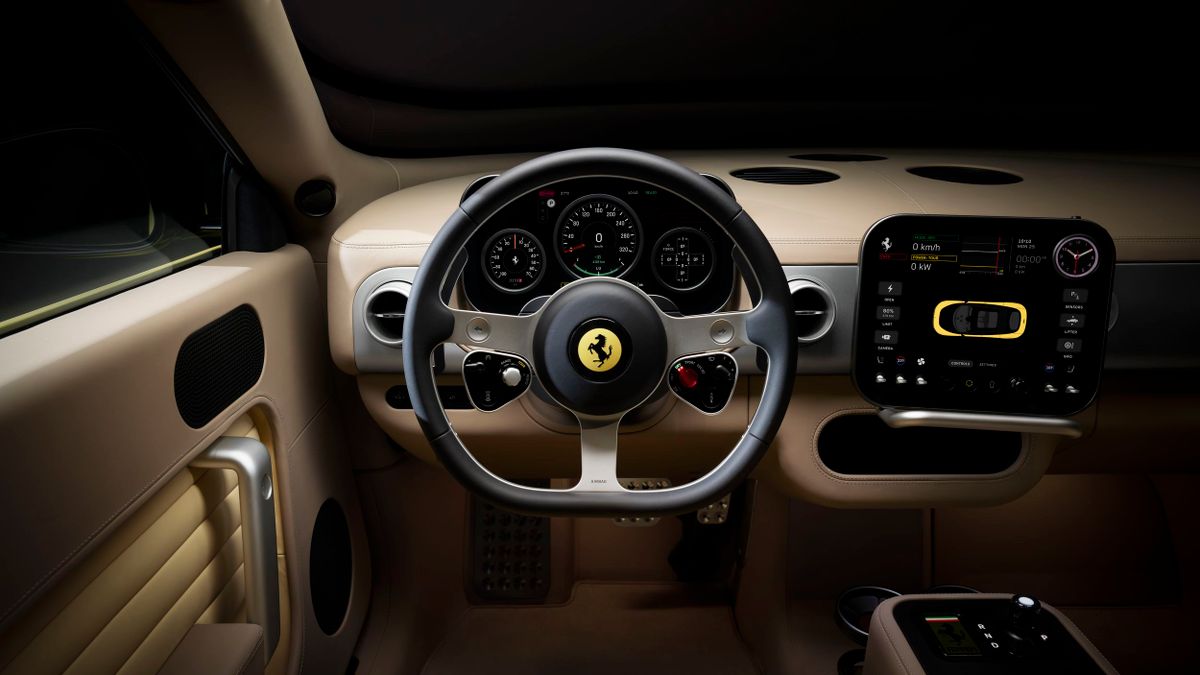 Ferrari. Панель приборов.
