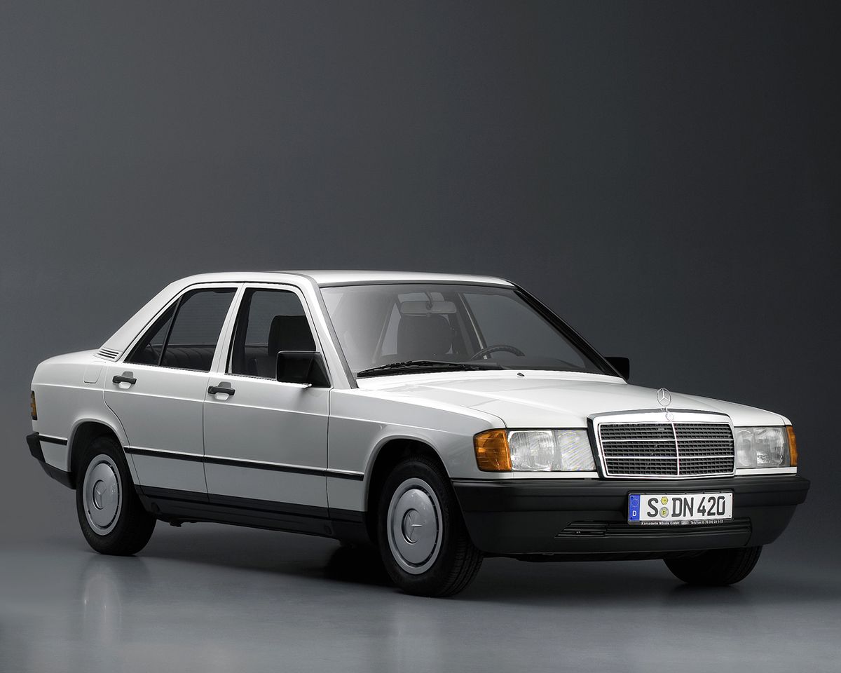 Mercedes-Benz 190 (W201) 1982. Carrosserie, extérieur. Berline, 1 génération