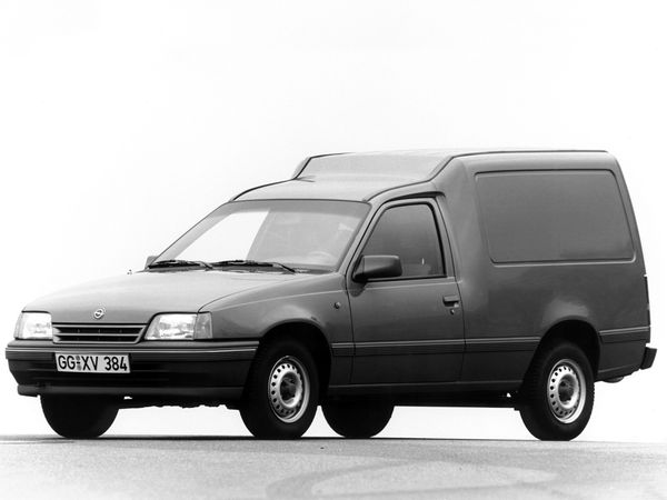 Opel Kadett 1989. Carrosserie, extérieur. Break 3-portes, 5 génération, restyling