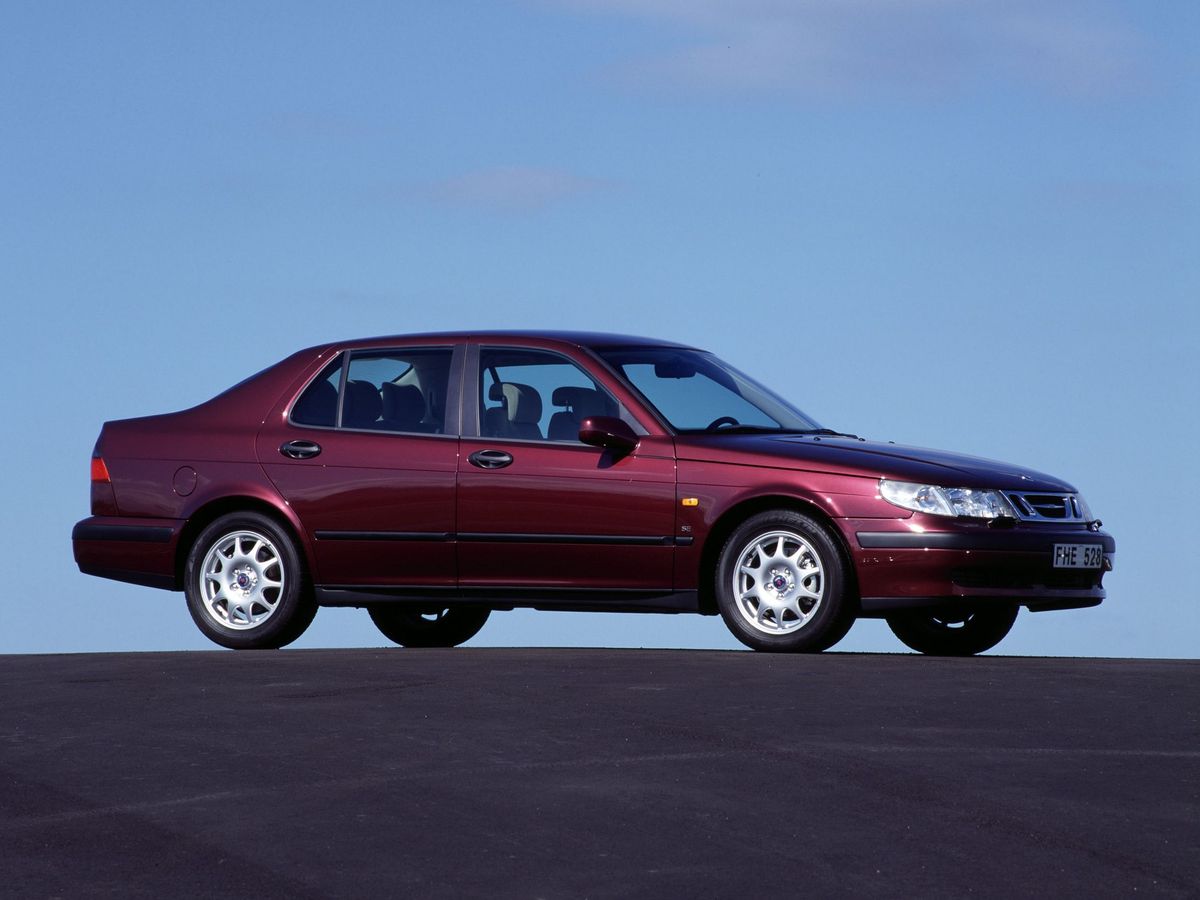 Saab 9-5 1997. Carrosserie, extérieur. Berline, 1 génération