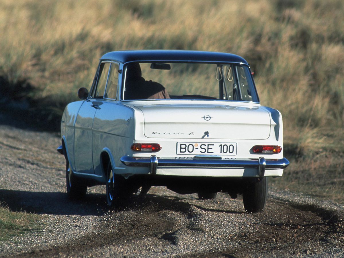 Opel Kadett 1962. Carrosserie, extérieur. Berline 2-portes, 1 génération