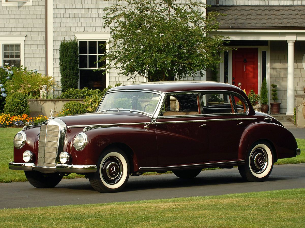 Mercedes-Benz W186 1951. Carrosserie, extérieur. Berline, 1 génération