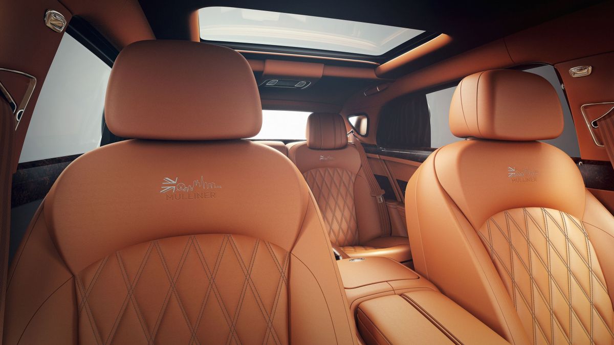 Bentley Mulsanne 2016. Intérieur. Berline, 2 génération, restyling