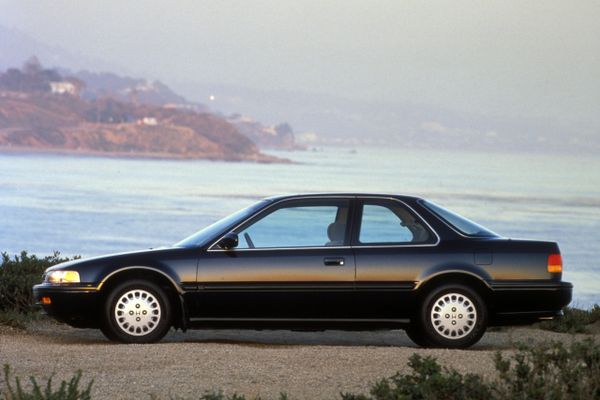 Honda Accord (USA) 1991. Carrosserie, extérieur. Coupé, 4 génération, restyling