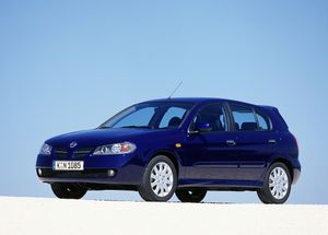 Nissan Almera 2003. Carrosserie, extérieur. Hatchback 5-portes, 2 génération, restyling