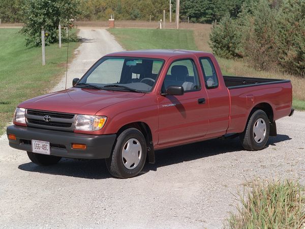 Toyota Tacoma 1997. Bodywork, Exterior. Pickup 1.5-cab, 1 generation, restyling