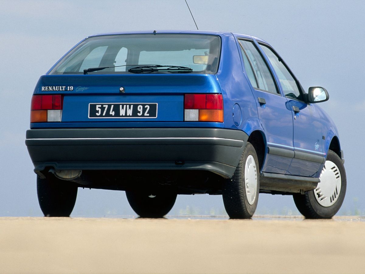 Renault 19 1988. Bodywork, Exterior. Hatchback 5-door, 1 generation