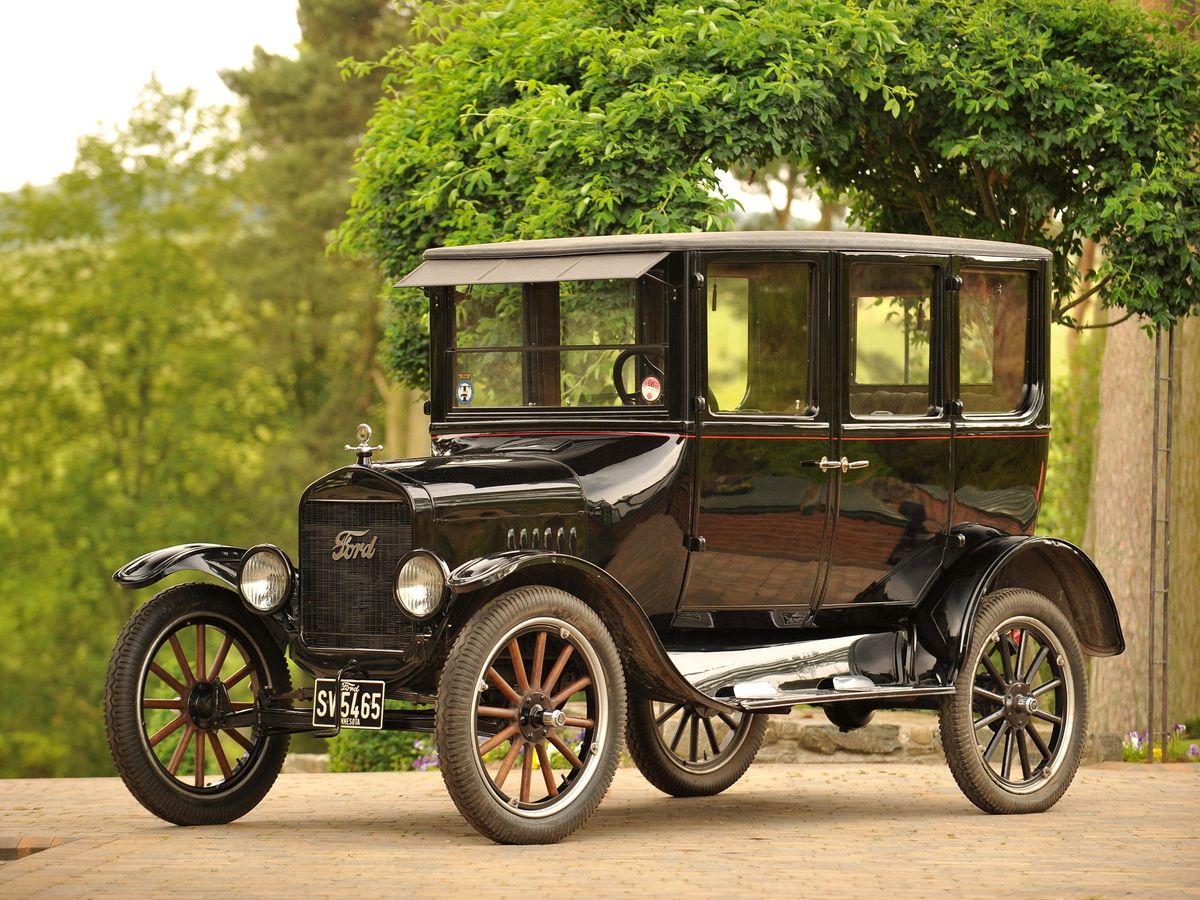 فورد موديل T ‏1908. الهيكل، المظهر الخارجي. سيدان, 1 الجيل