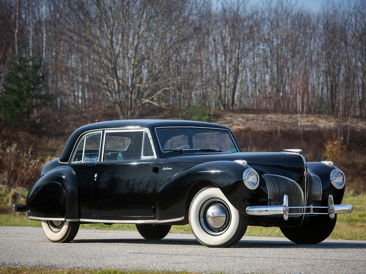 Lincoln Continental 1939. Carrosserie, extérieur. Coupé, 1 génération
