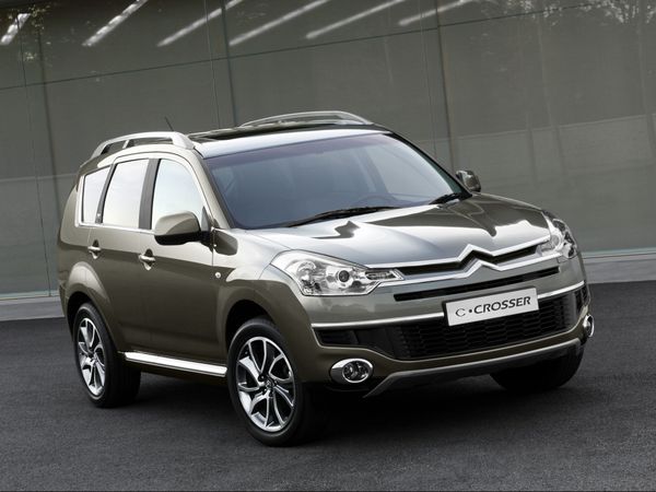 Citroën C-Crosser 2007. Carrosserie, extérieur. VUS 5-portes, 1 génération