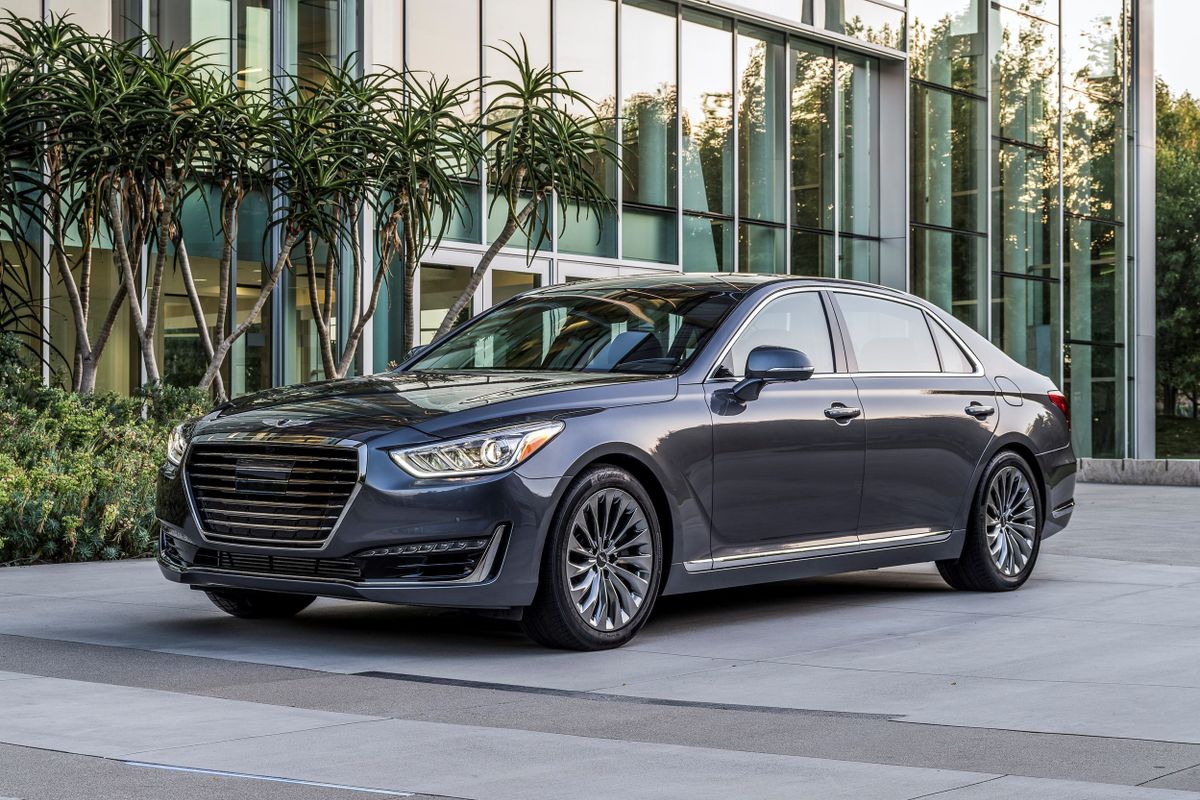 Genesis G90 2016. Carrosserie, extérieur. Berline, 1 génération