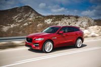 Jaguar F-Pace crossover. First generation. Produced since 2015