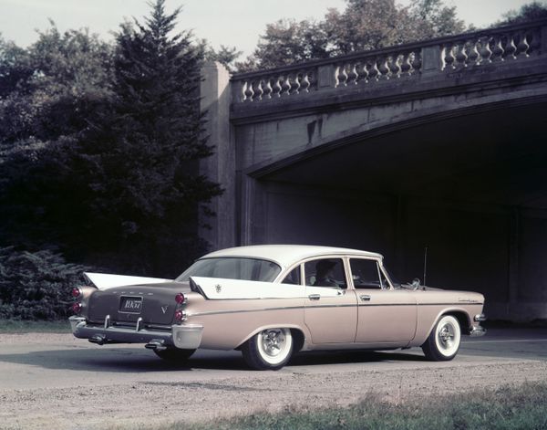 Dodge Custom Royal 1957. Carrosserie, extérieur. Berline, 2 génération