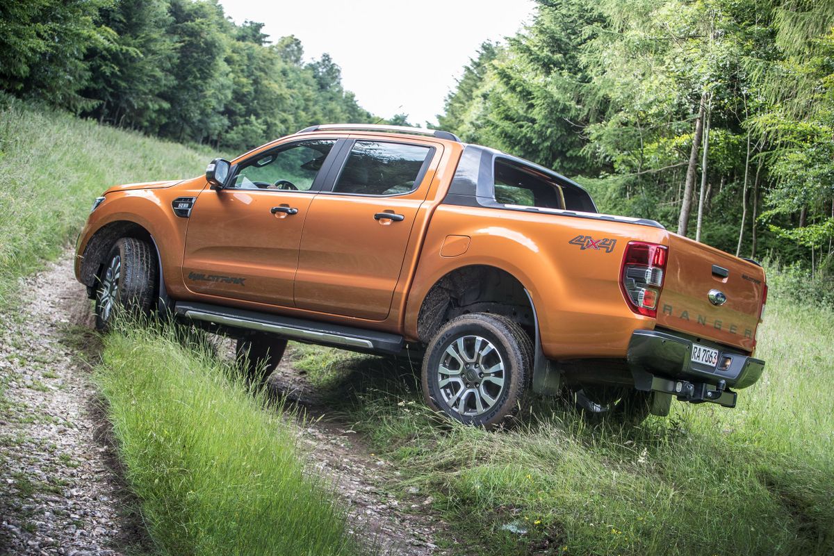 Ford Ranger 2015. Bodywork, Exterior. Pickup double-cab, 3 generation, restyling 1