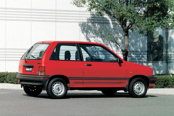 Mazda 121 1987. Carrosserie, extérieur. Hatchback 3-portes, 1 génération