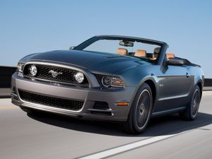 Ford Mustang 2009. Bodywork, Exterior. Cabrio, 5 generation, restyling