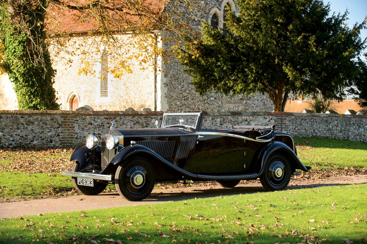 Rolls-Royce 20/25 1929. Bodywork, Exterior. Cabrio, 1 generation