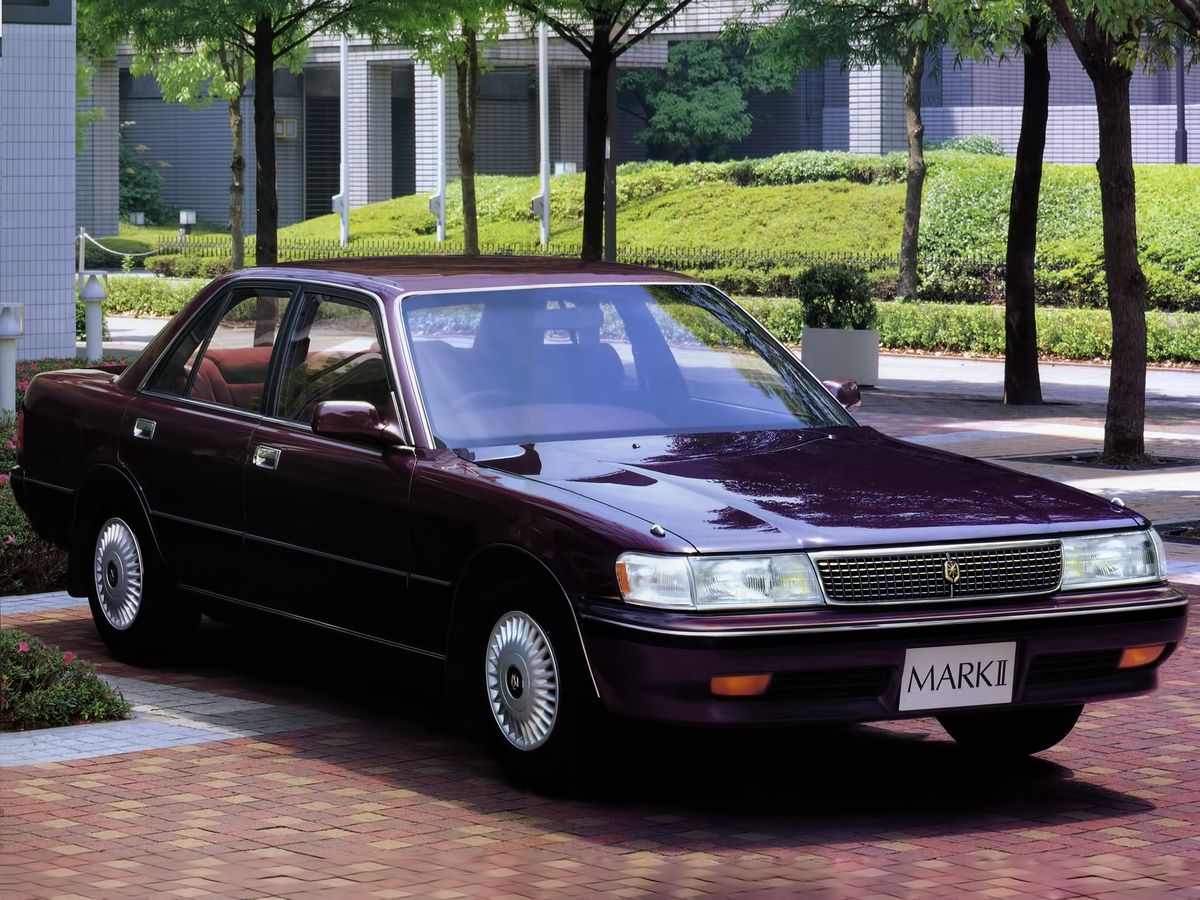 Toyota Mark II 1988. Bodywork, Exterior. Sedan, 6 generation