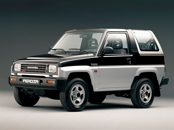 Daihatsu Feroza 1989. Bodywork, Exterior. SUV 3-doors, 1 generation