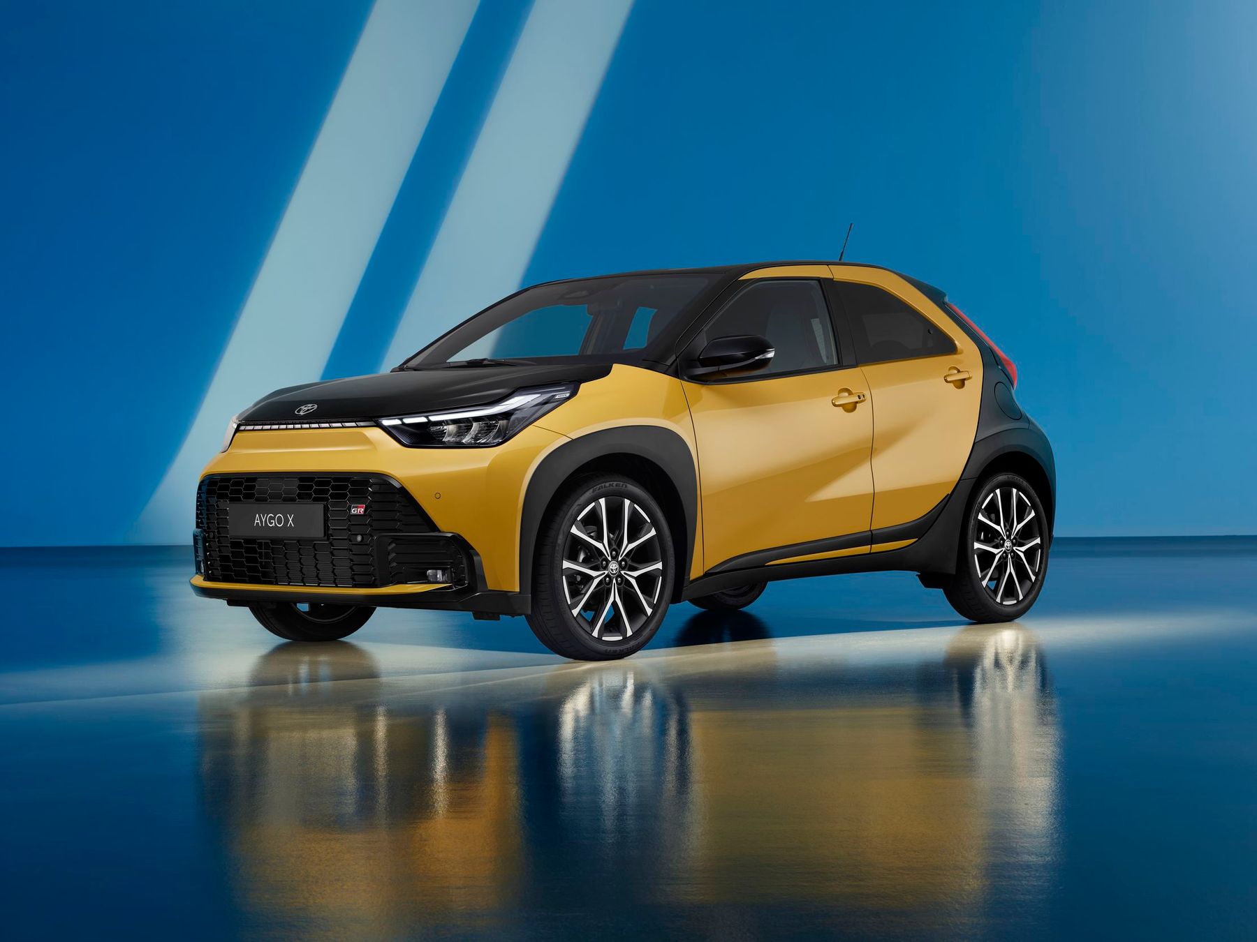 Toyota Aygo 2025. Кузов, экстерьер. Мини 5 дверей, 3 поколение, рестайлинг