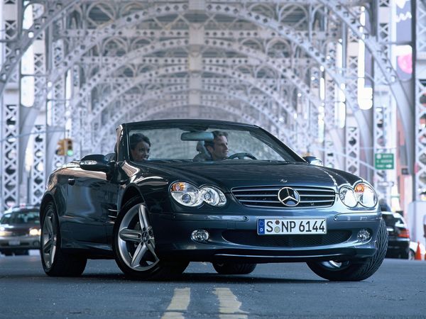 Mercedes SL-Class 2001. Carrosserie, extérieur. Roadster, 5 génération