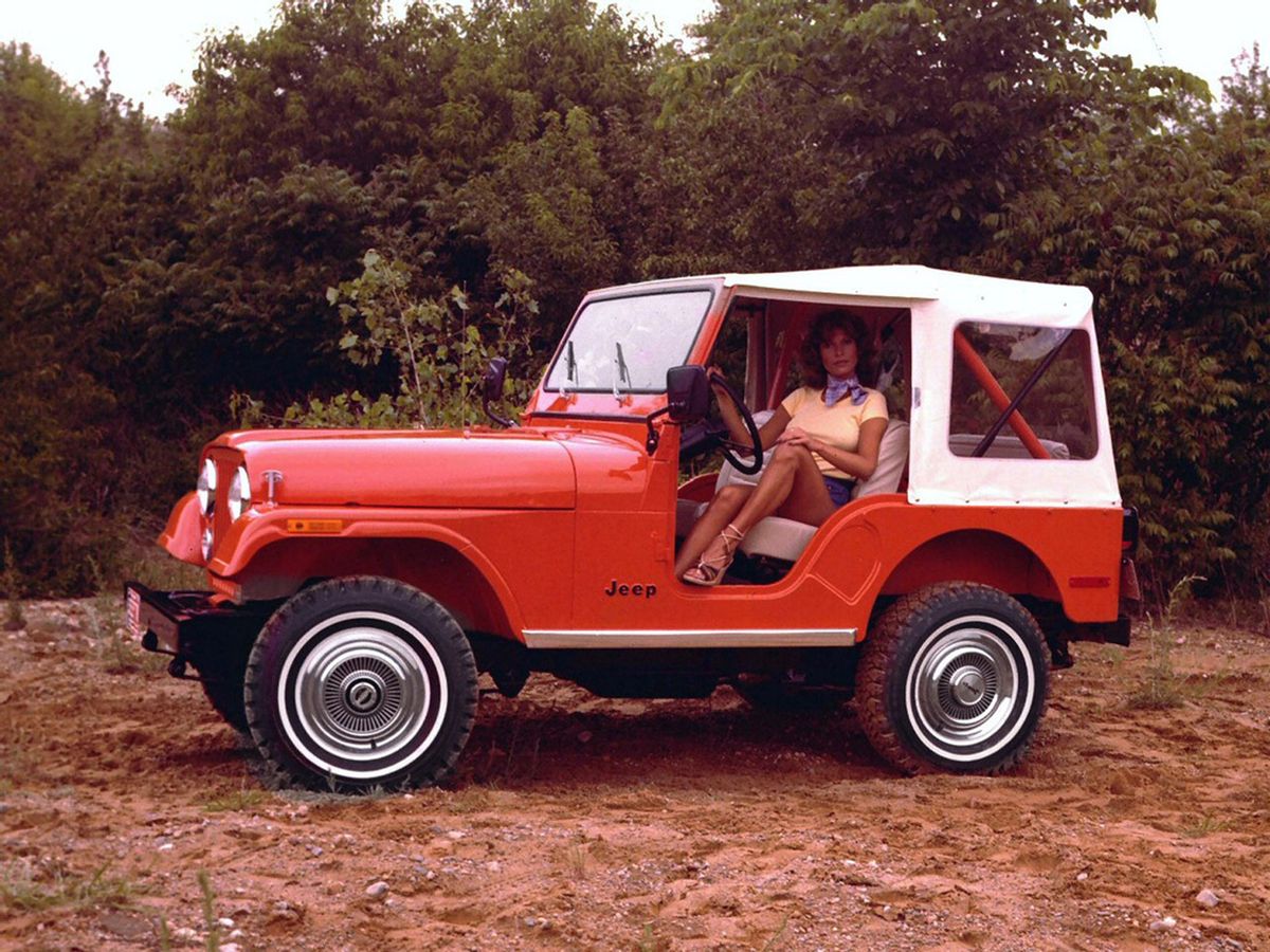 ג'יפ CJ ‏1966. מרכב, צורה. רכב שטח פתוח, 1 דור