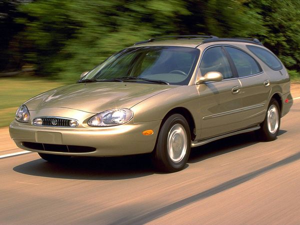 Mercury Sable 1995. Carrosserie, extérieur. Break 5-portes, 3 génération