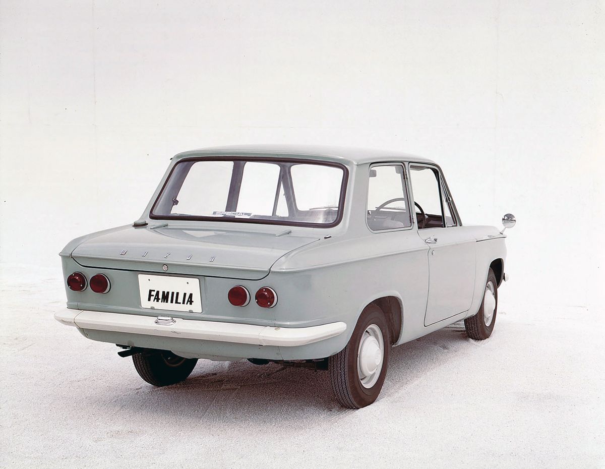 Mazda Familia 1963. Carrosserie, extérieur. Berline 2-portes, 1 génération