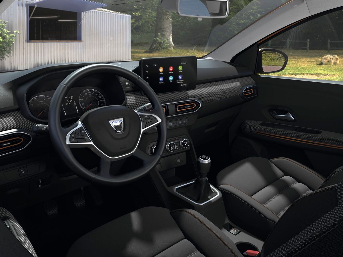 Dacia Sandero Stepway 2020. Front seats. Mini 5-doors, 3 generation