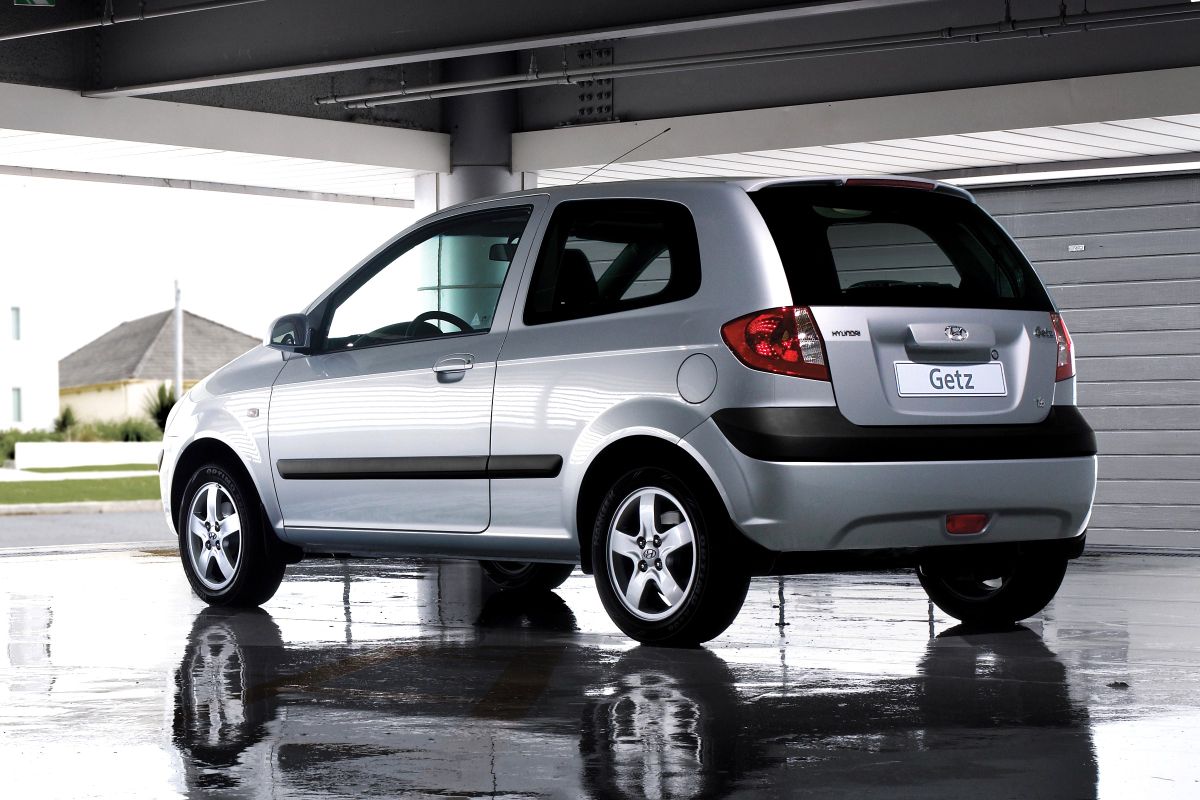 Hyundai Getz 2005. Carrosserie, extérieur. Hatchback 3-portes, 1 génération, restyling