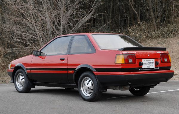 Toyota Corolla Levin 1983. Carrosserie, extérieur. Coupé, 4 génération