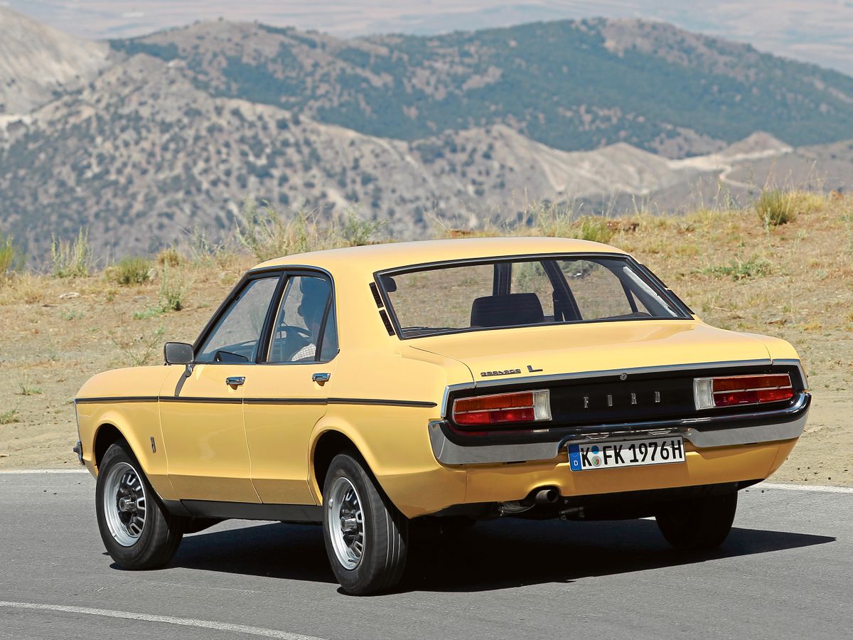 Ford Granada 1972. Carrosserie, extérieur. Berline, 1 génération