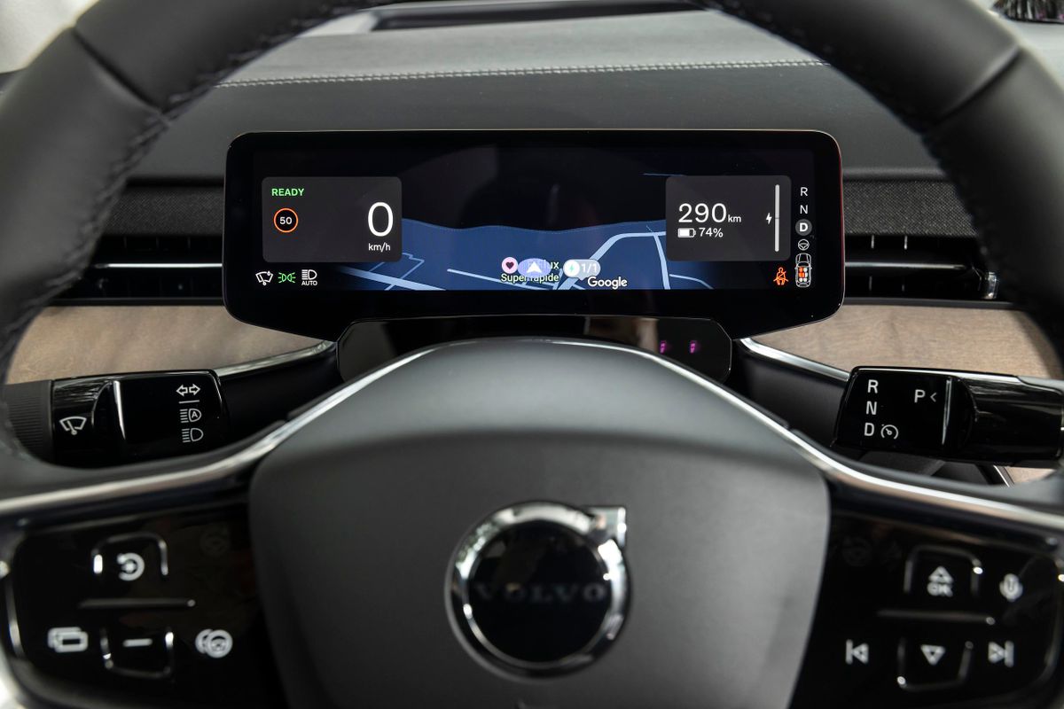 Volvo EX90 2022. Панель приборов. Внедорожник 5 дв., 1 поколение