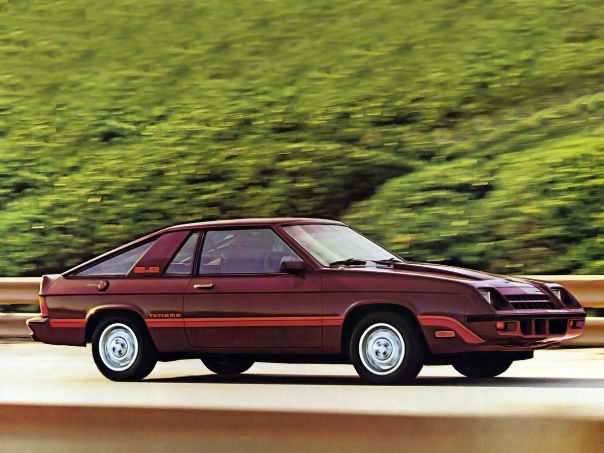 Plymouth Turismo 1983. Carrosserie, extérieur. Hatchback 3-portes, 1 génération