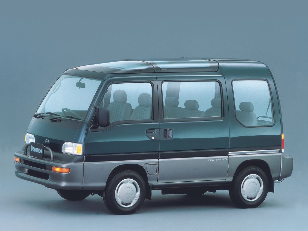 Subaru Domingo 1994. Carrosserie, extérieur. Monospace compact, 2 génération
