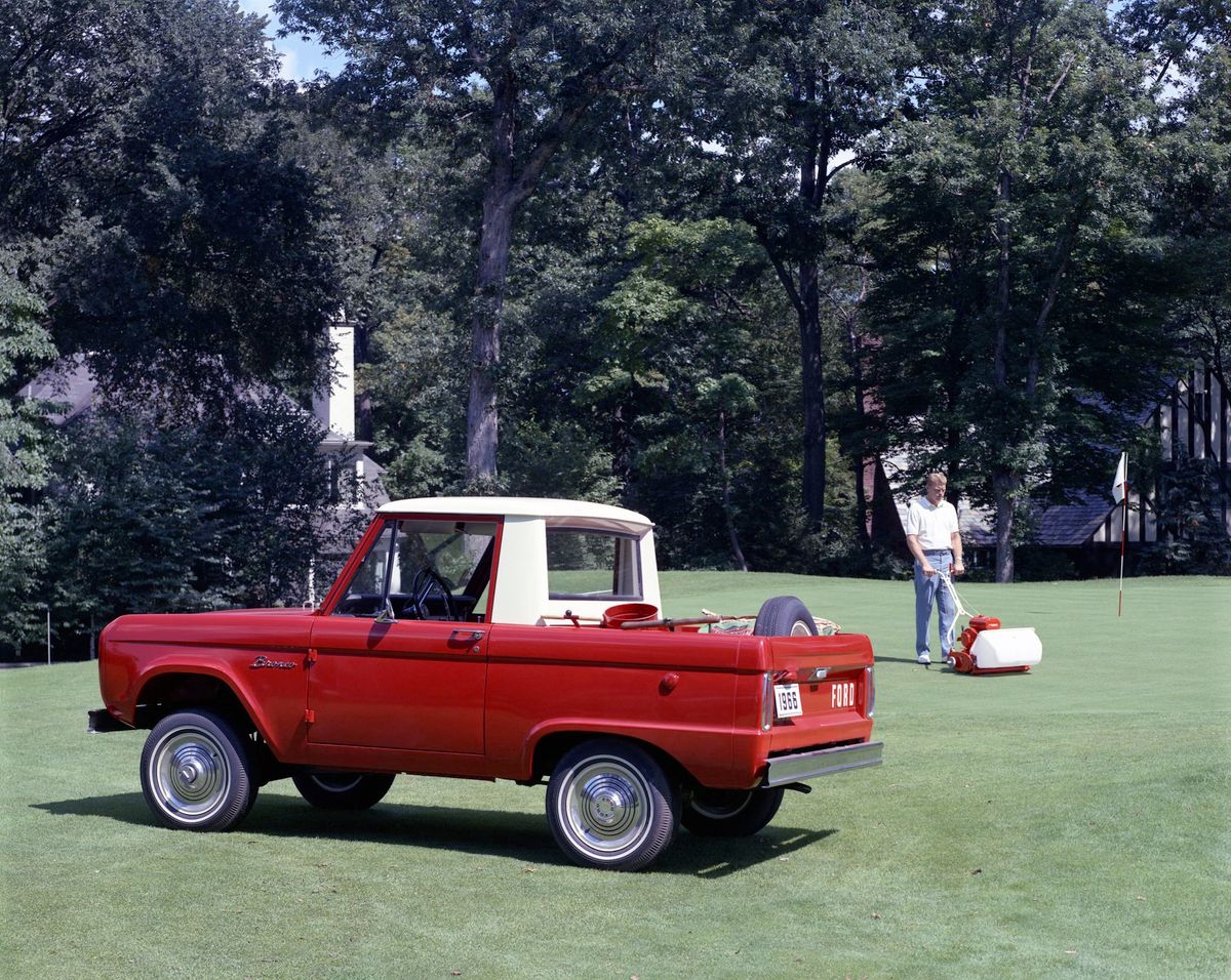 Ford Bronco 1966. Carrosserie, extérieur. Pick-up, 1 génération