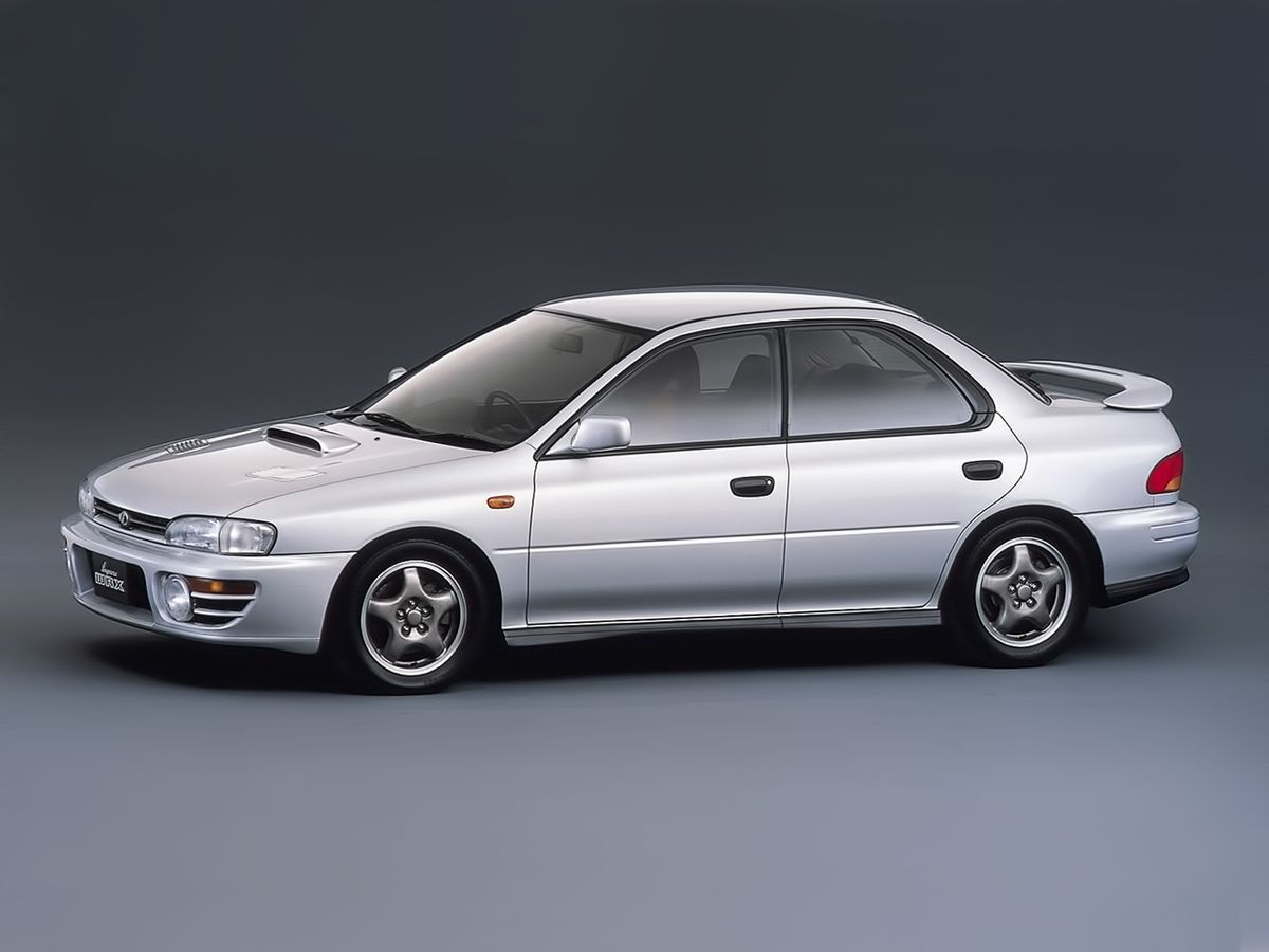 Subaru Impreza WRX 1992. Bodywork, Exterior. Sedan, 1 generation
