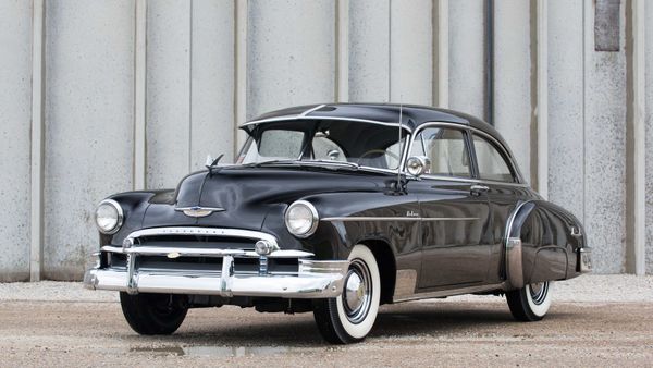 Chevrolet Deluxe 1949. Carrosserie, extérieur. Berline 2-portes, 1 génération