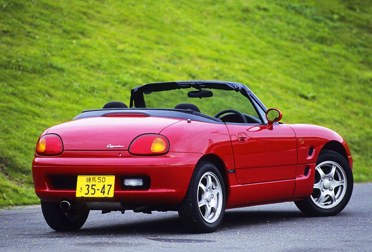 סוזוקי  קפוצ'ינו 1991. מרכב, צורה. רודסטר, 1 דור